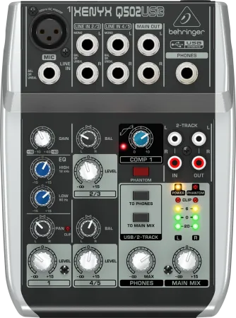 Купить BEHRINGER Q502USB по выгодной цене в Москве